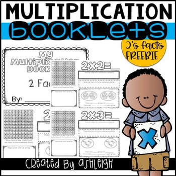 FREE Multiplication Facts Booklet for 2 Facts