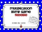 FREE Multiplication Facts Bump Game