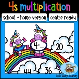 FREE Multiplication Game: Four Times Table