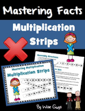 Multiplication Strips to Practice Facts