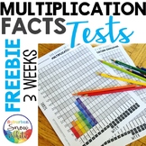 Multiplication Facts Tests Quizzes for Growth Mindset | Twelves 12s {Freebie!}