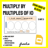 FREE Multiply by Multiples of 10 - Google Slides - Drag and Drop 
