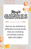 FREE Music Genre Posters