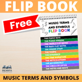 FREE Music Theory Basics - FLIP-BOOK for Kids.