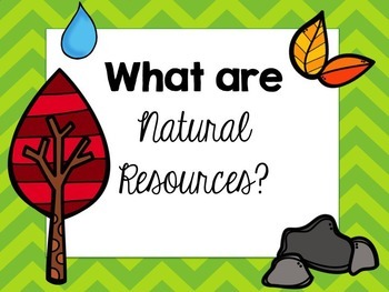 Preview of FREE Natural Resources Powerpoint