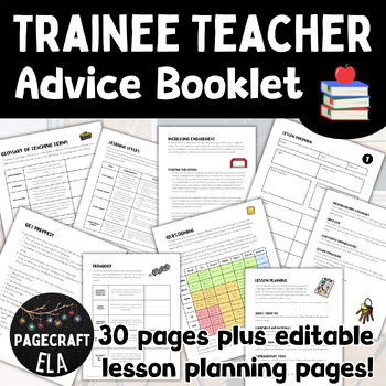 Preview of FREE New Teacher Support Booklet | Mentor Materials | Trainee Advice