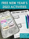 FREE New Year's Activities Printables New Year's 2023 Bull