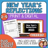 New Years Activity FREEBIE - Reflection for 2022-2023 Plus