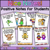 FREE! Nice Notes! Positive Notes for Students!