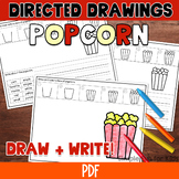 FREE No-Prep Differentiated Draw + Write Literacy Fun: Pop