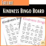 FREE No Prep Kindness Bingo Board