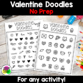 FREE No Prep Valentine's Day Doodles