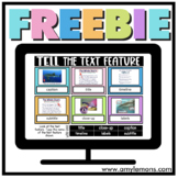 FREE Nonfiction Text Feature Digital and Printable Activity
