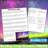 FREE Northern Lights Reading Comprehension Passage With Questions