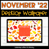 FREE November 2022 Wallpaper Fall Thanksgiving Background 