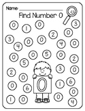 Number Search and Find 0 - 20