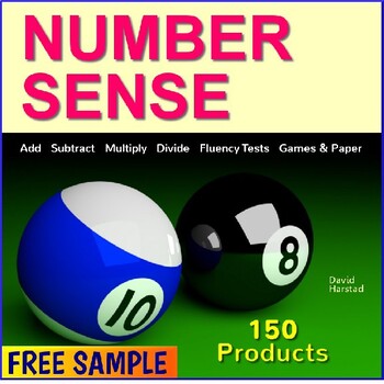 Preview of FREE - Number Sense Game "Bingo"