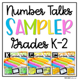 FREE Number Talks Sampler for Kindergarten, 1st Grade, and