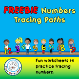 FREE Numbers Tracing Paths