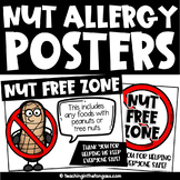Free Nut Allergy Classroom Poster