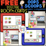 FREE! OOPS SCOOPS (ICE CREAM), DIGITAL BOOM CARDS, GAME COMPANION (AAC, SPEECH)