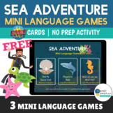 FREE Ocean-Themed Prepositions Adjectives and Phonological