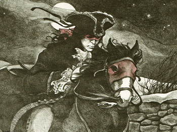 Preview of FREE | October Poetry Analysis | "The Highwayman" by Alfred Noyes