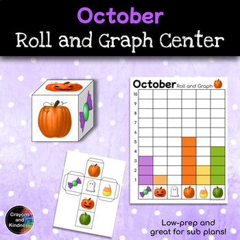 Roll 2 dice and graph.FREEPRINT AND GO! by Fostering Magical