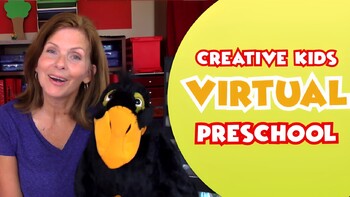 Preview of FREE Online Preschool Learning Curriculum Virtual Preschool Curriculum