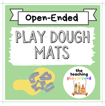 40+ Open-Ended Playdough Mats for Learning