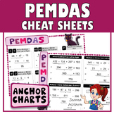 FREE Order of Operations PEMDAS Cheat Sheets and Video Links