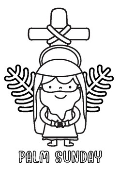 Drawing Palm Sunday 60370 Holidays and Special occasions  Printable  coloring pages