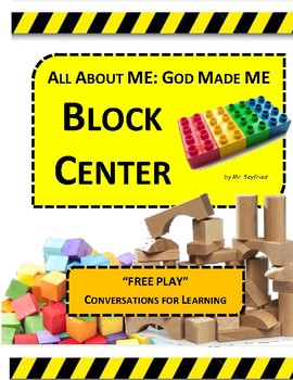 Preview of FREE PLAY BLOCK CENTER "CONVERSATIONS FOR LEARNING"