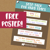 FREE POSTER! Positive Self-Talk Coping Statements