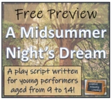 A Midsummer Night's Dream | A Play Script for Young Perfor