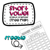 FREE PRINTABLE - Short Vowel Graphic Organizer - Maps for 