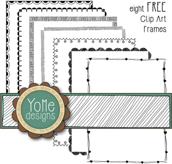 Preview of FREE Page Borders - Frames