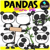 FREE Panda Clipart Set - Adorable Pandas in Various Poses 