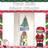 FREE Paper Chain Christmas Advent Calendar