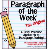 FREE Paragraph of the Week Sample