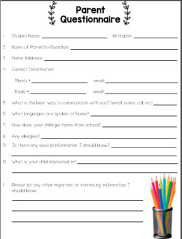 Questionnaire Template Free from ecdn.teacherspayteachers.com