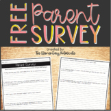 FREE Parent Survey