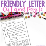 Parts of a Friendly Letter No Prep Cut and Paste Activity 