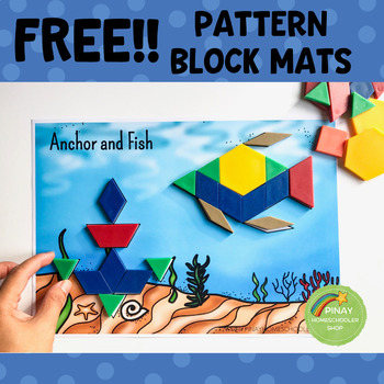 FREE Pattern Block Mats