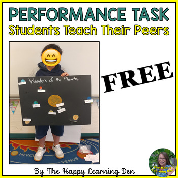 Preview of FREE Performance Task - Students Teach The Class