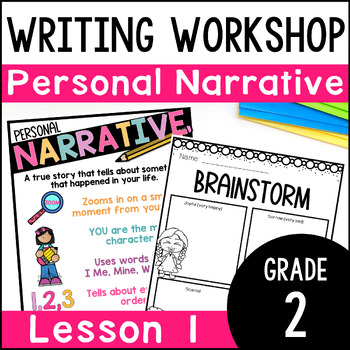FREE Personal Narrative Writing Lesson - Introduction to Narrative Writing