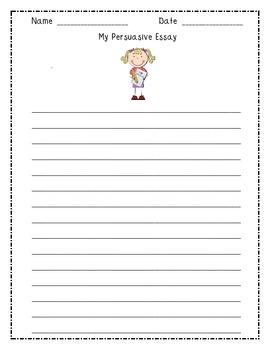 FREE Persuasive Essay Graphic Organizer by Laura Love to Teach | TPT