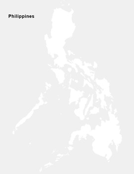 Preview of FREE - Philippines Map Outline