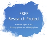 FREE Photography Research Project: Photographers & their Styles