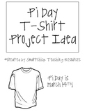 FREE Pi Day (March 14th) T-Shirt Design Idea, Project Sheets